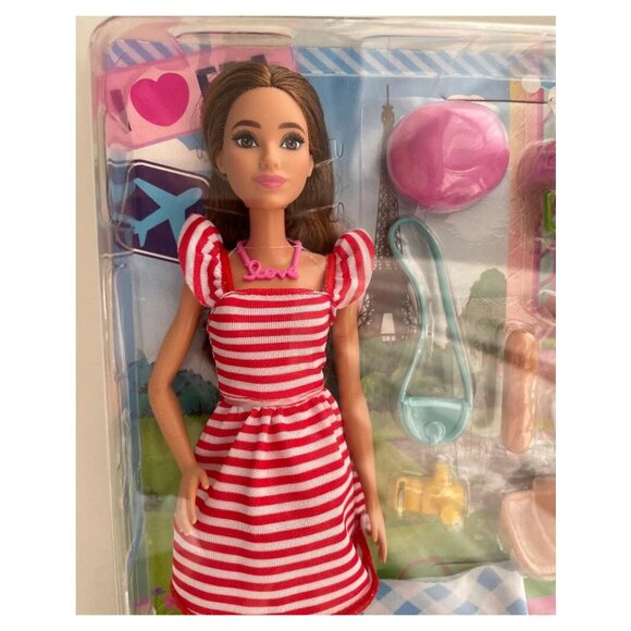 Barbie Pink Passport I Love France Doll. Brand New. NEW IN BOX - Picture 1 of 2